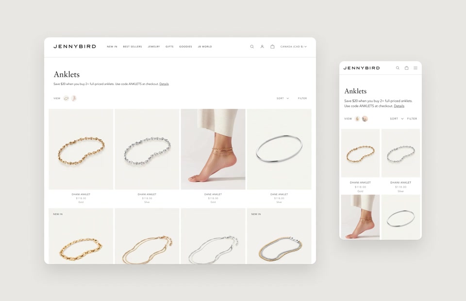 Motion / Feature 01 — UGC collection pages